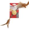 Camon Gioco per gatti - Bastoncino in Matatabi con Pallina e Piume