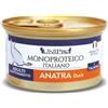 Unipro Unicamente Anatra 85gr Monoproteico Lattina