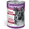 Gemon Adult Medium Bocconi con Manzo e Fegato 415g - Cibo Umido per Cani