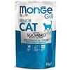 Monge Grill Senior Sgombro 85g - Cibo Umido per Gatti