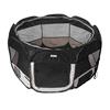 AQPET Boxy Recinto in Stoffa Nero - Per Cani e Gatti