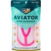 Aviator Pettorina per Pappagalli Large - Colore Rosa