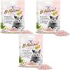 RECORD 3x5,5L Cat&rina BeNatural - Lettiera da WC al Tofu - Profumo Pesca