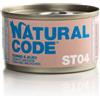 Natural Code ST04 Tonno e Alici 85g Umido per Gatti Sterilizzati