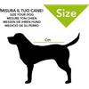Record Impermeabile - anti pioggia - incerata per cane, tascabile. Misura: 3XL