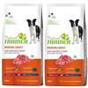 NATURAL TRAINER 2x12kg Natural Trainer Medium Adult con Manzo e Riso - Cane