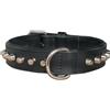 Zolux Collare per Cane in Pelle 39,5/45x3cm Nero con Borchie
