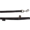 Zolux Guinzaglio per Cane in Pelle 1200x20mm Nero