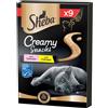 Sheba Creamy Snacks Pollo e Salmone 9x12g