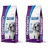 GEMON 2x15kg Gemon All Breeds Adult con Tonno e Riso - Crocchette per Cani