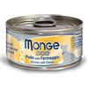 Monge Dog Pollo con Formaggio 95g - Cibo Umido per Cani