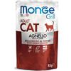 Monge Grill Grain Free Adult Agnello 85 - Cibo Umido per Gatti