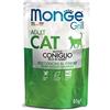 Monge Grill Grain Free Adult Coniglio 85g - Cibo Umido per Gatti
