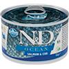 Farmina N&D Ocean Mini Salmone e Merluzzo 140g - Umido Cane