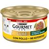 PURINA Gourmet Gold Straccetti con Pollo 85g - Cibo Umido per Gatti