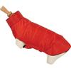 Zolux Cappotto Impermeabile Imbottito per Cane Taglia 25 Rosso
