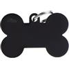 MYFAMILY My Family Medaglietta Basic Osso XL Nero
