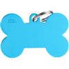MYFAMILY My Family Medaglietta Basic Osso XL Azzurro