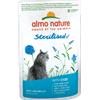 Almo Nature Sterilised con Merluzzo 70 g - Cibo Completo per Gatti Sterilizzati