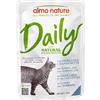 Almo Nature Daily con Merluzzo e Gamberetti 70 g - Cibo Completo per Gatti Adulti