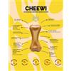 UNITED PETS Cheewi Masticabile Edibile Formaggio Burro d'Arachidi S