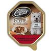 Cesar Ricette di Campagna Manzo Pasta e Carote in Salsa 150g - Cibo Umido per Cani