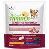 Natural Trainer Sensitive No Grain Maiale Patate 800g Cani Mini
