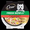 Cesar Fresh Bowls Pollame Riso Rosso Fagiolini Zucca 85 g - Umido Cani