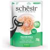 Schesir Gatto Pollo con Spigola 70g Busta