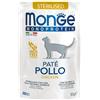 Monge Monoprotein Gatto Sterilised Paté Pollo 85 g