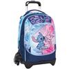 ZAINO TROLLEY SCUOLA STACCABILE 3 RUOTE 3WD LILO & STITCH SEVEN