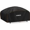HEIMUNI Copertura Barbecue da Esterno 70x47x30cm, Copri Barbecue da Esterno Impermeabile per Weber Q100/1000 Serie, Copri BBQ Copertura per Barbecue Anti Pioggia Polvere Sole Neve Tessuto