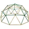 HyperMotion Cupola da Arrampicata per Bambini - Altalena da Giardino e Scivolo per Esterno con Struttura in Metallo Zincato, Portata 350 kg, Giochi per Sviluppo Motorio dai 3 Anni - 10 Ft