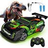 PENGBU RC 1/16 Dinosauro telecomandato con luci, 15KM/H Auto telecomandata da 3 4 5 6 anni