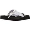 Yellow Box Soleil, Sandalo con Zeppa Donna, Bianco Argento, 42 EU