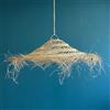 Generico Lampadario a Sospensione in Paglia Artigianale Marocchino: Stile Etnico, Illuminazione Naturale e Accogliente 0904251800 Vimini Rattan Giunco Rafia Bambù
