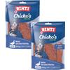 Rinti Chicko Maxi Strisce di Anatra | Confezione Doppia | 2 x 250 g | Snack per Cani di Taglia Grande | Preparato con filetto di petto d'anatra fresco | Essiccate delicatamente all'aria senza additivi