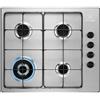 ELECTROLUX piano cottura a gas SERIE 300 4 fuochi 60 cm EGS6414X - EGS6414X