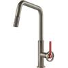 GESSI miscelatore rubinetto da cucina con doccetta estraibile 60203 OFFICINE V Collection - 60203-149