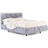 NOCTIS letto matrimoniale MARVIN FOLDING BOX per materasso da 160x200 cm - XLT2660H27MFB-LYCRA-P2STD-WENGE-H150