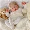 MAIHAO Realistica Bambole Reborn Femmina 20 pollici Bambole Reborn Originali Corpo in morbido cotone lei sembra e si sente proprio come un bambina reale occhi aperti