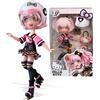 FAMOSA ITALIA S.P.A. Hello Kitty Golden Diva Roller, bambola fashion con accessori
