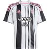 ADIDAS JUVENTUS JR HOME JERSEY 2025/2026 CON STAMPA SPONSOR Maglia Replica Gara Ragazzo