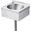 QUNFARIYBHU Lavello da Cucina, Lavello a Parete Piccolo Lavello Professionale Acciaio Inox Lavamani in Acciaio Inossidabile Installazione Facile Lavello per Camper Montaggio a Parete (30x27x13.5cm-0)