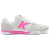 KELME Zapatillas de Fútbol Sala Elite Blanco Y Fucsia, Scarpe per Calcetto a Cinque Unisex-Adulto, Bianco, 42.5 EU