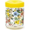 Excelsa Fiori Frida Barattolo con Coperchio, 800 Ml., Vetro