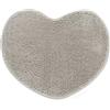 osama home SWEET HOME - Tappeto Bagno Assorbente Antiscivolo in Microfibra di Ciniglia a Cuore Ideale come Tappeto Camera da Letto, Cameretta e Tappeto Cucina Antiscivolo Lavabile, Tappetino Bagno Multiuso 60x50