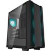 DEEPCOOL Case DeepCool CC560 V2 - Mid Tower ATX, pannello laterale in vetro temperato, quattro ventole LED pre-installat...
