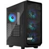 FRACTAL Case Fractal Meshify 2 Compact Lite - Mid-Tower ATX, pannello laterale in vetro temperato, 4 ventole 120mm A-RGB incl...