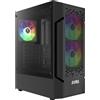 Gamdias Case Gamdias AURA GC7 ARGB - Mid Tower ATX, Pannello frontale in mesh sfumato, 3 ventole ARGB da 120 mm integra...